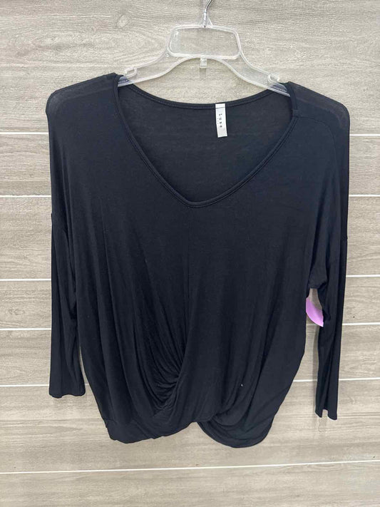 Luxe Black Womens Size Small Shirt
