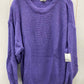 Roamans Purple Womens Size 1X Sweater