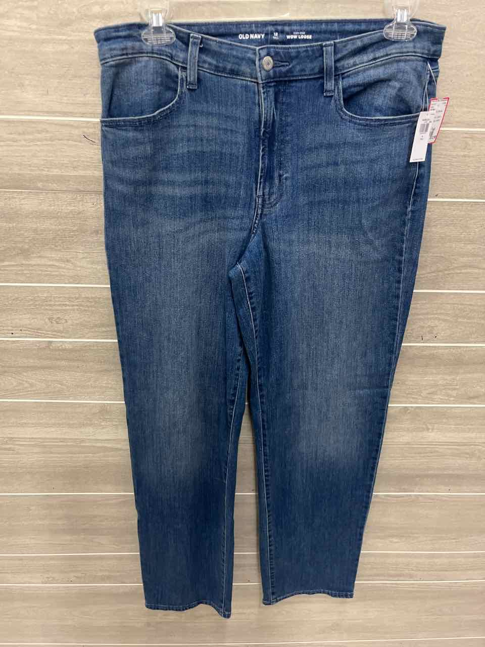 Old Navy Size 12 Tall Blue Womens Jeans