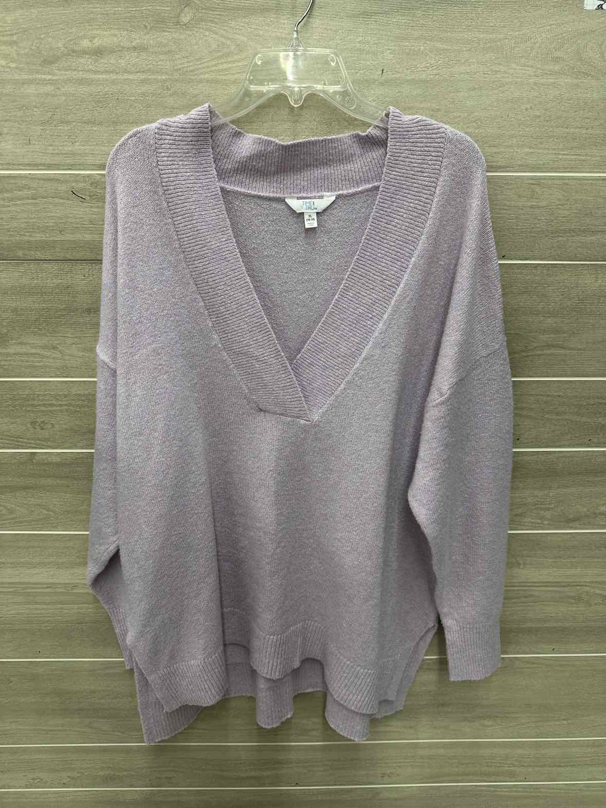 Time & Tru Size 16/18 Lavender Womens Sweater