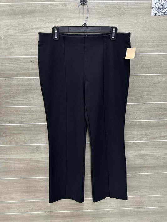 Time & Tru Black Womens Size 16/18 Pants