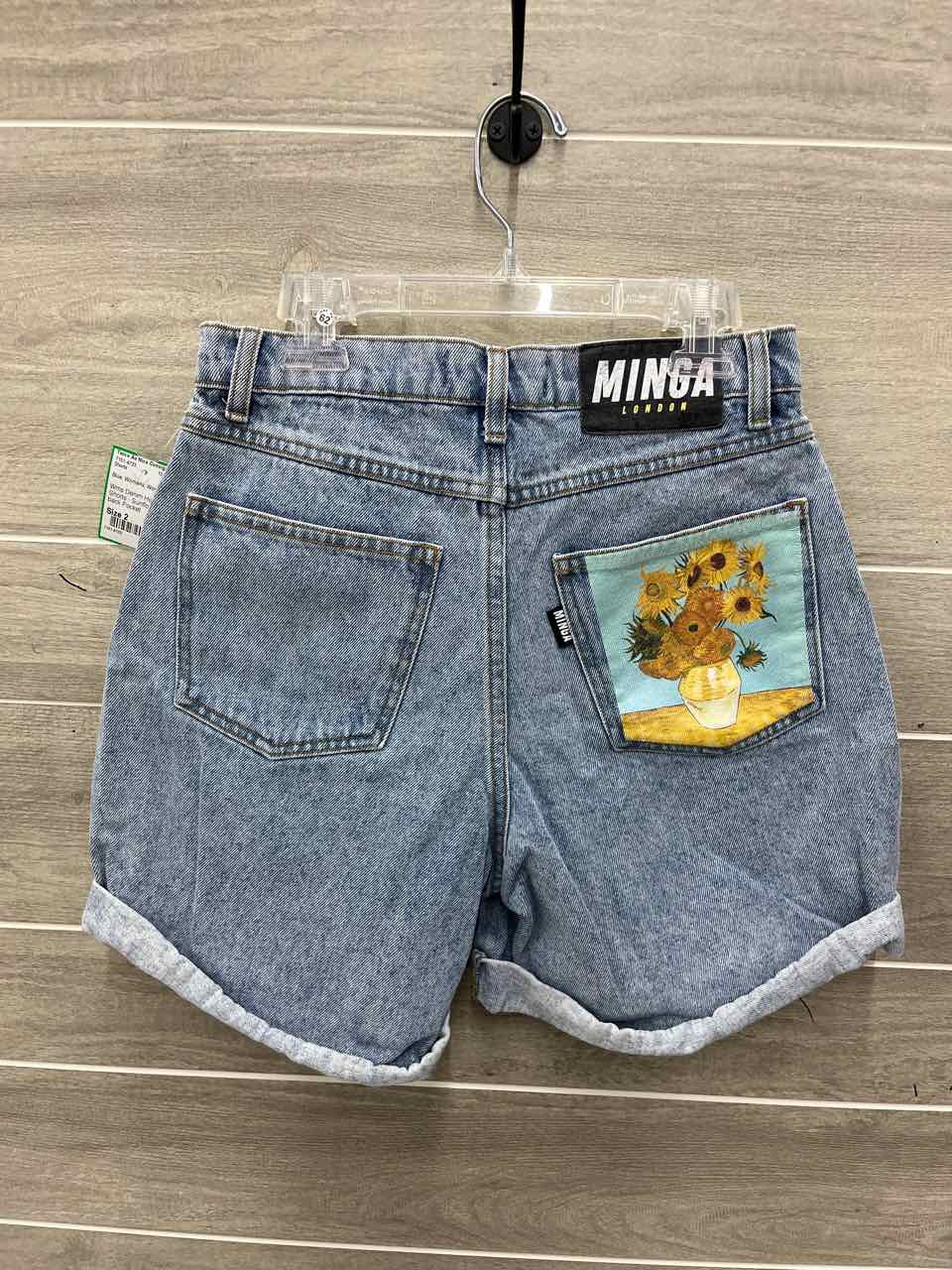 Size 2 Blue Womens Shorts