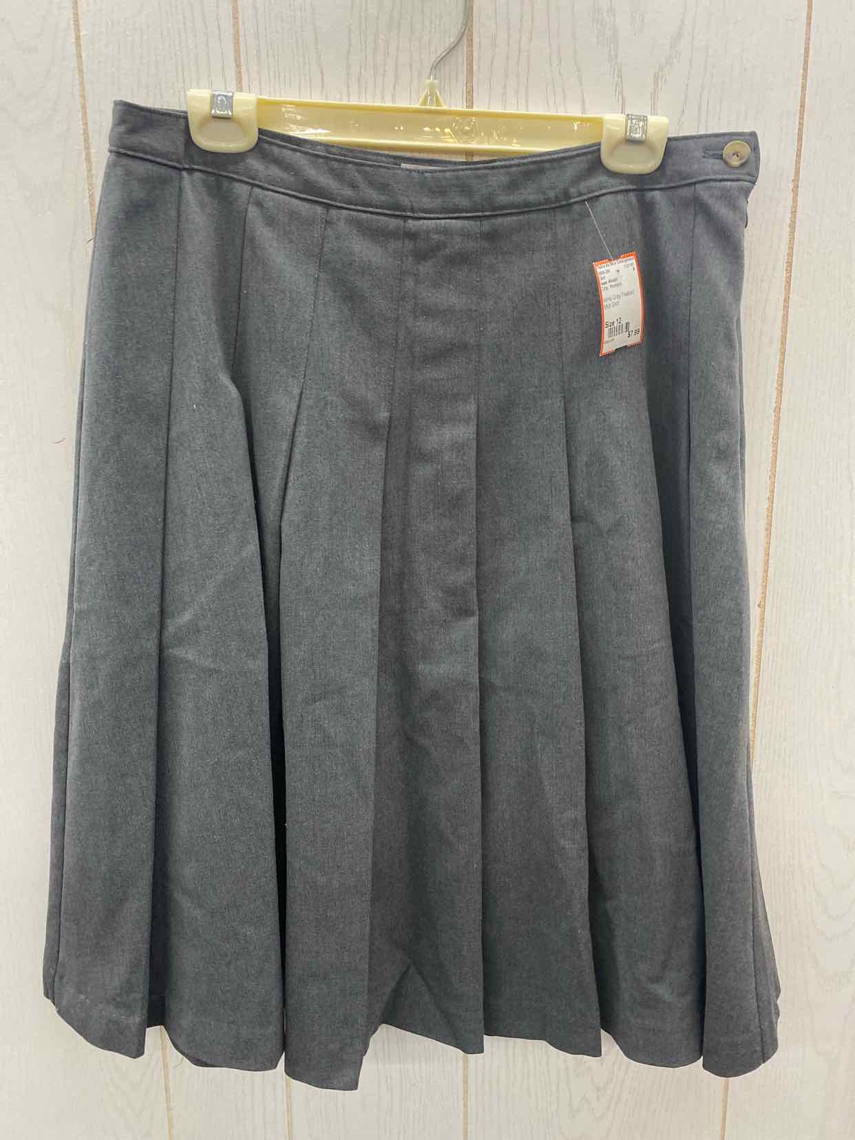 Isaac Mizrahi Gray Womens Size 12 Skirt