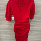 Maje Red Womens Women Size 1/2 Dress