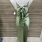 TopShop Size 6 Green Womens Dress