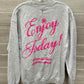 Size S Gray Womens Sweatshirt