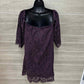Cupcakes & Cashmere Size 4 Purple Womens Dress