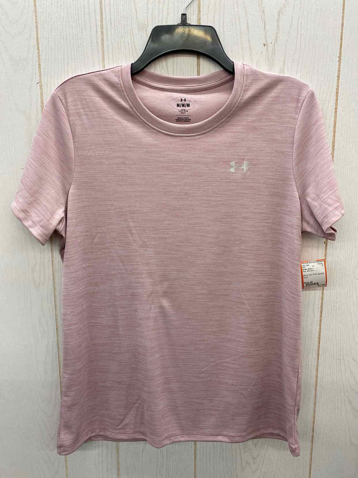 Under Armour Pink Womens Size M Shirt