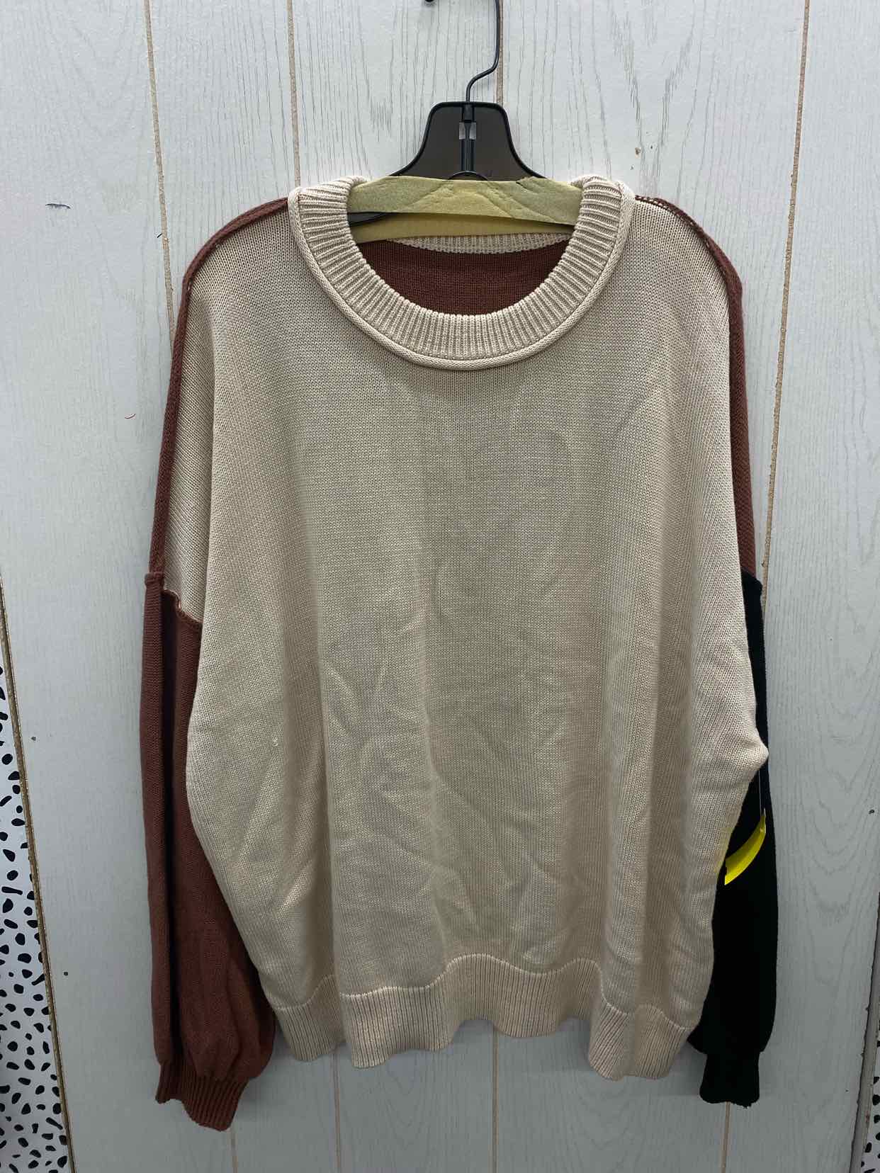 Tan Womens Size XL Sweater