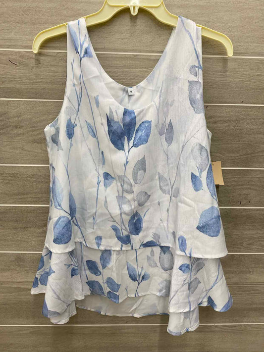 White Womens Size M Tank Top