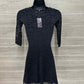 Material Girl Size 2/4 Black Womens Dress