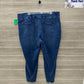 belle by Kim Gravel Size 26 Blue Plus Jeans