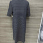 Croft & Barrow Size 10 Navy Womens Dress