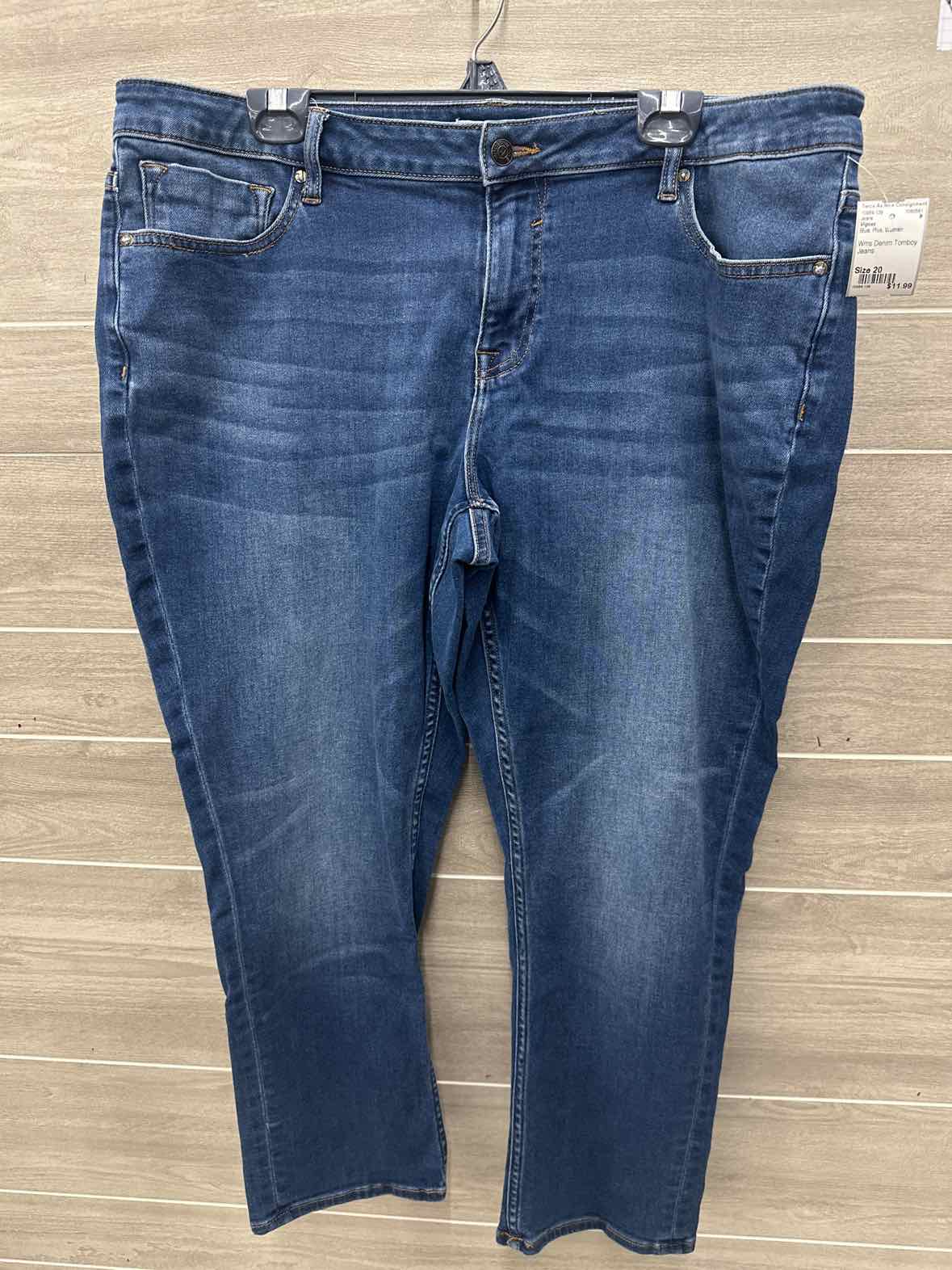Vigoss Size 20 Blue Plus Jeans