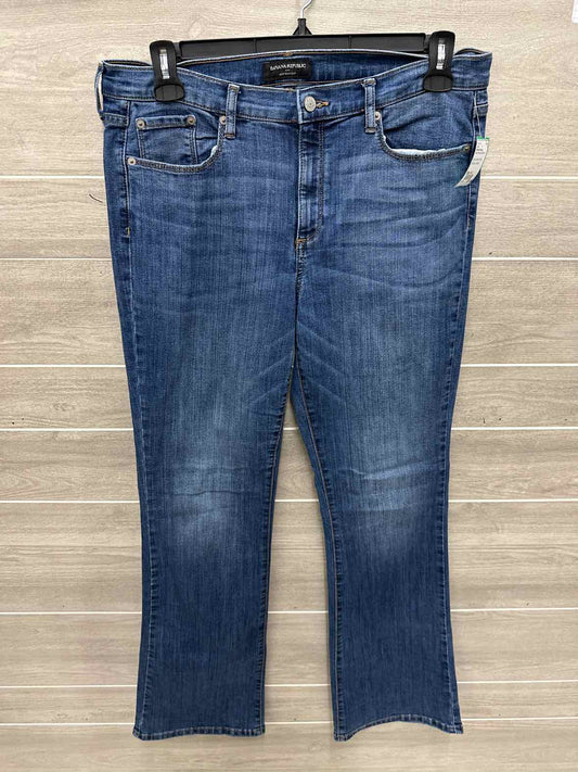 Banana Republic Size 14 Blue Womens Jeans