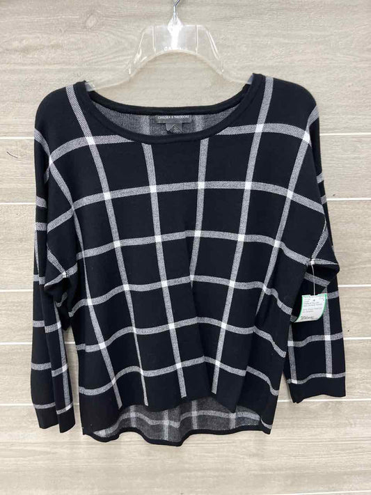 Chelsea & Theodore Size L Black Womens Sweater