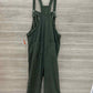 Size 1X Olive Womens Overalls