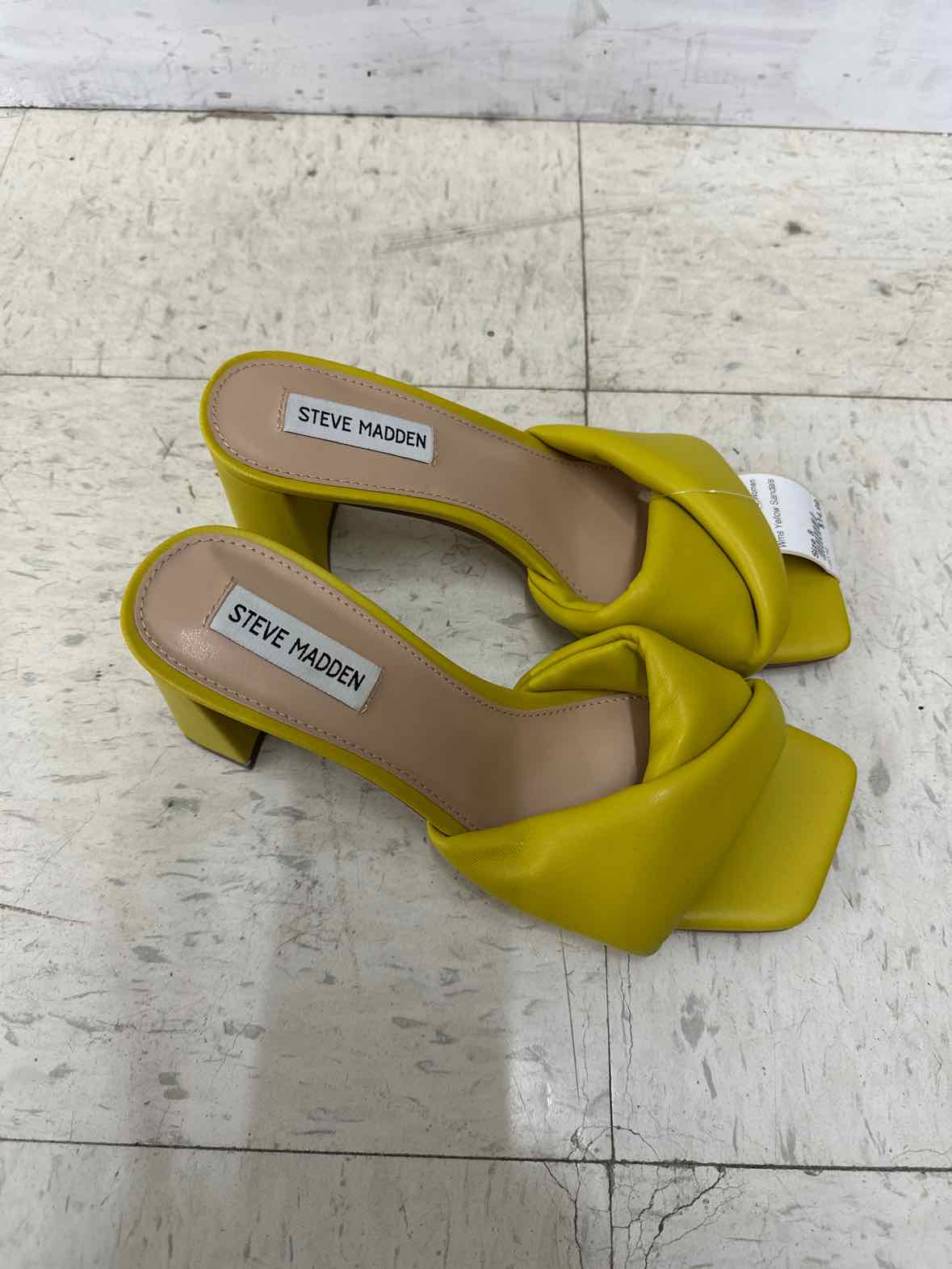 Steve Madden US Shoe Size 8 Yellow Womens Shoes/Footwear