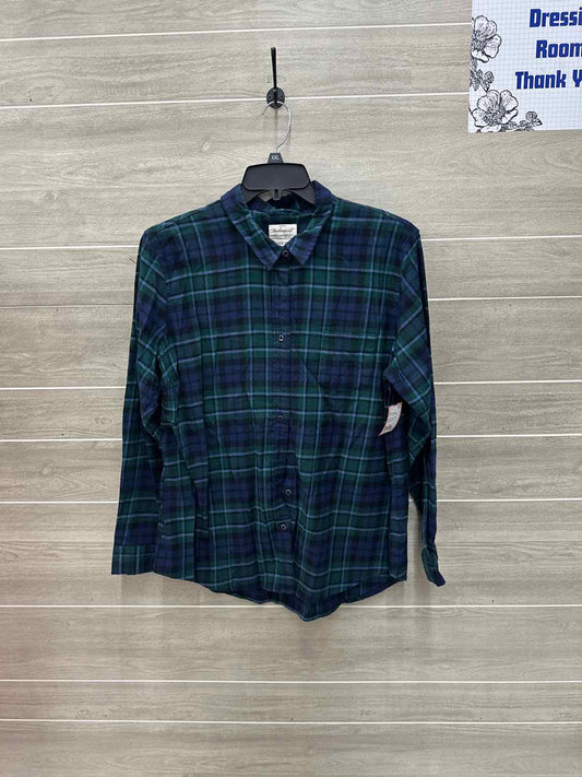 Weatherproof Size XXL Blue Plus Shirt