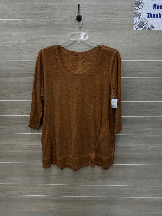 Size 2X Orange Plus Shirt