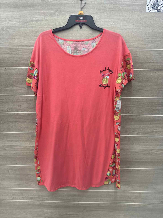 Secret Treasures Coral Womens Women Size L/XL Pajamas