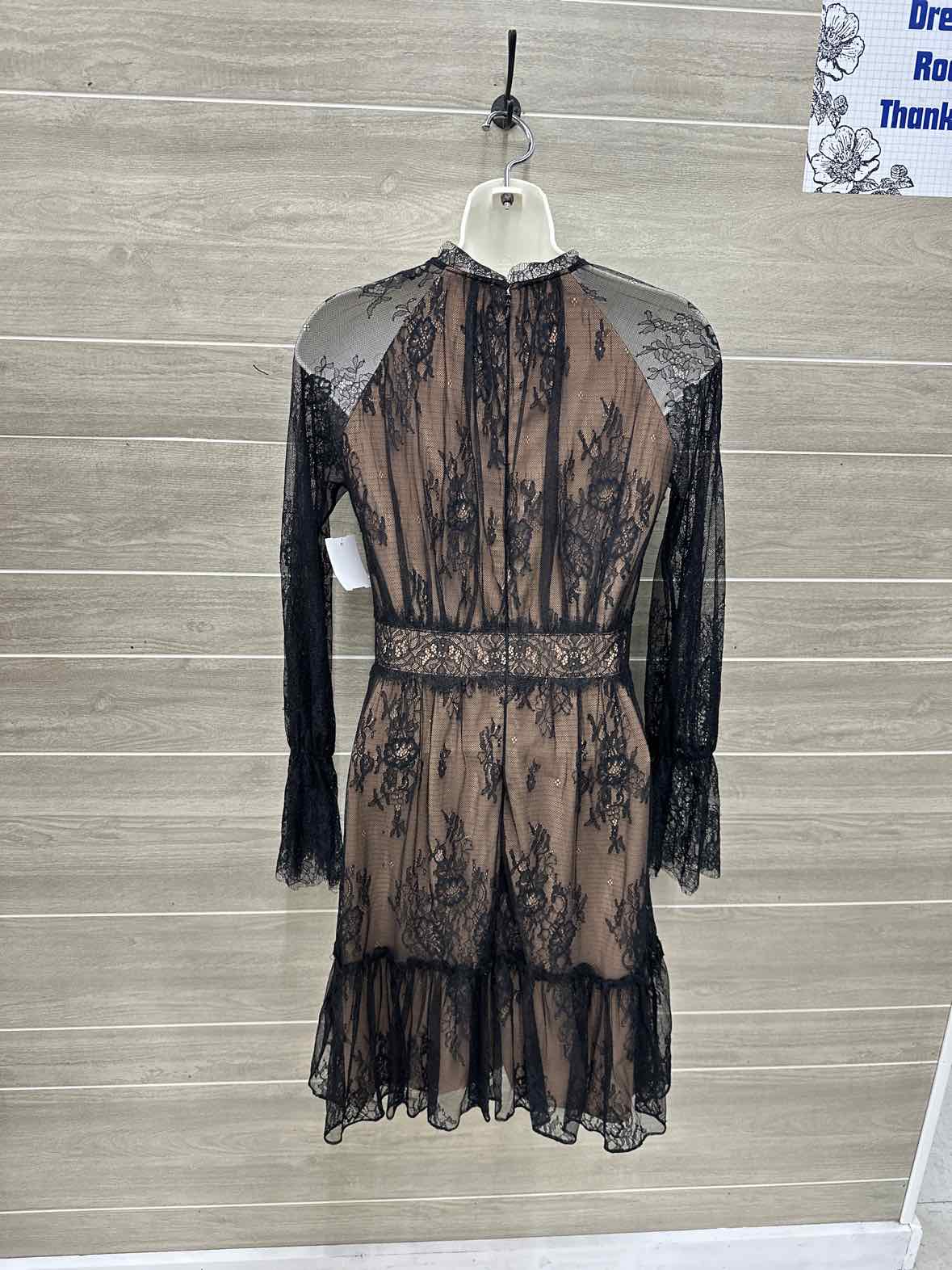 Size 0 Black Womens Dress