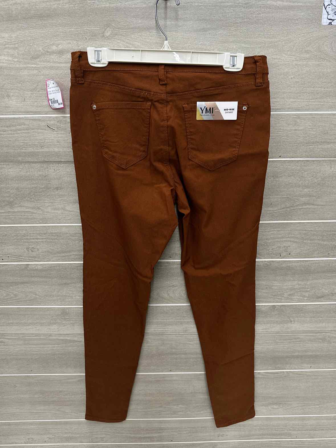 YMI Size 12 Orange Womens Pants