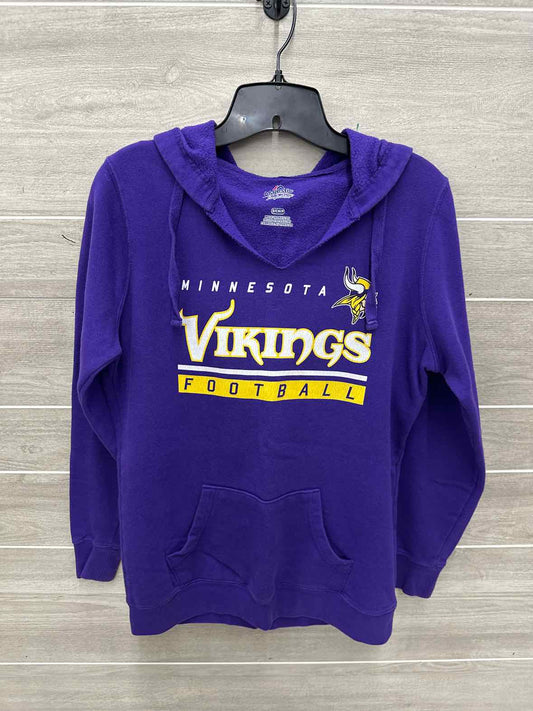 Majestic Size S Purple Womens Sweatshirt