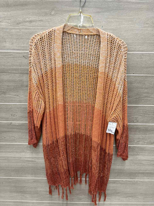 Maurices Size M/L Orange Womens Shirt