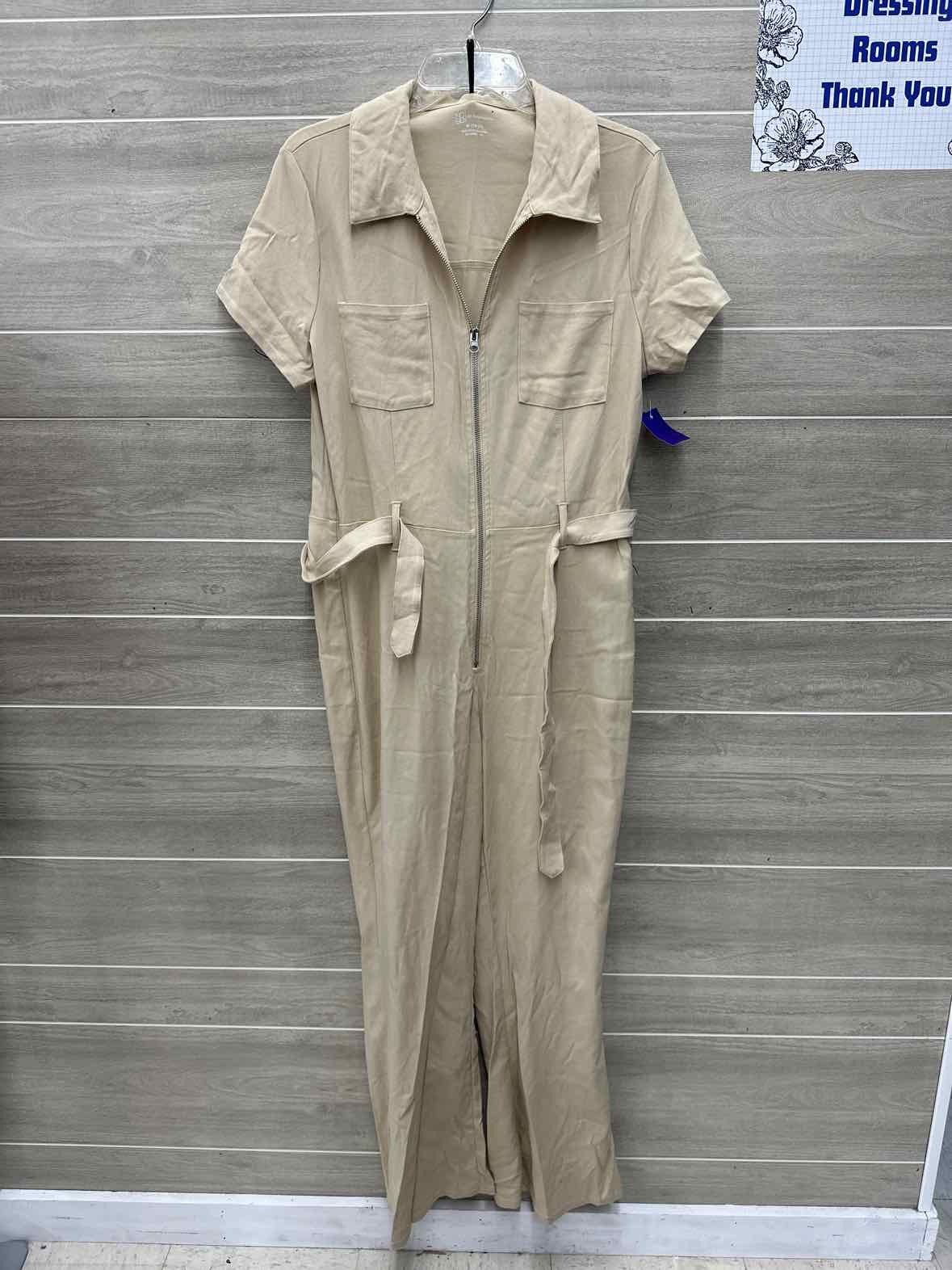 No Boundaries Size 14/16 Tan Womens Jumper
