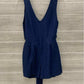 Club Monaco Navy Womens Size 2 Romper