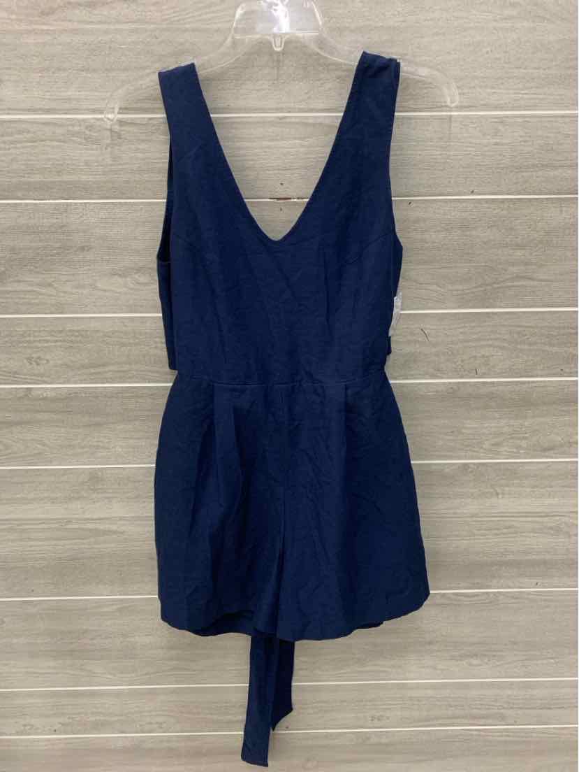 Club Monaco Navy Womens Size 2 Romper