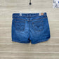 Levis Blue Womens Women Size 16 Shorts