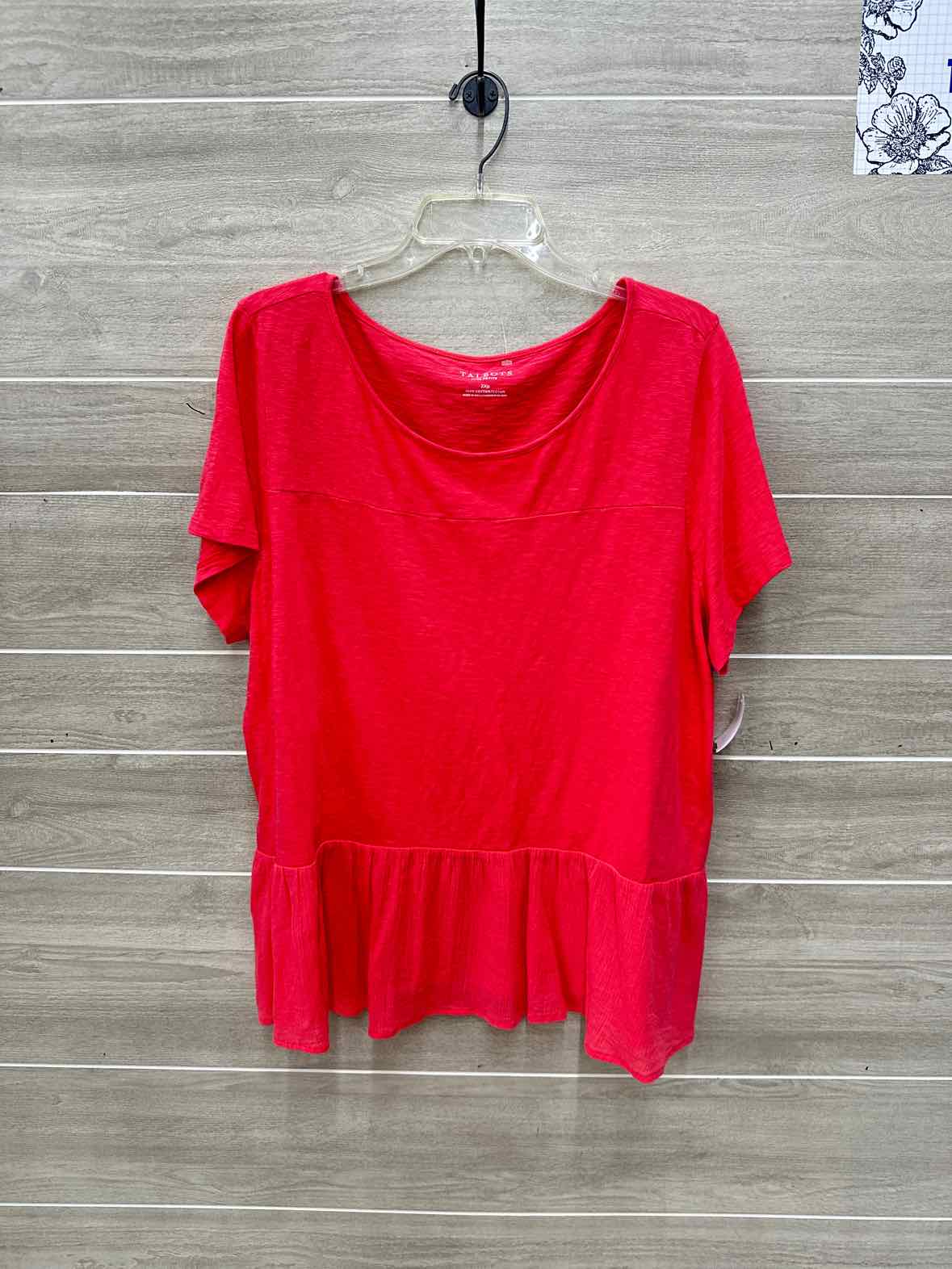 Talbots Pink Womens Women Size 2X/P Shirt