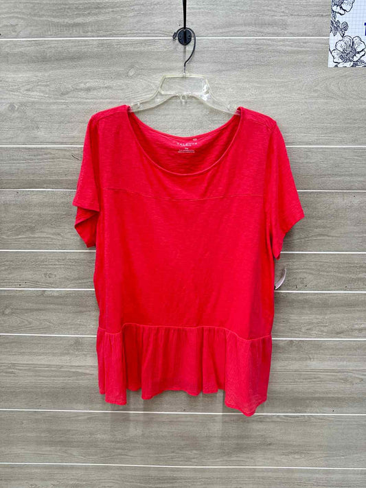 Talbots Pink Womens Women Size 2X/P Shirt