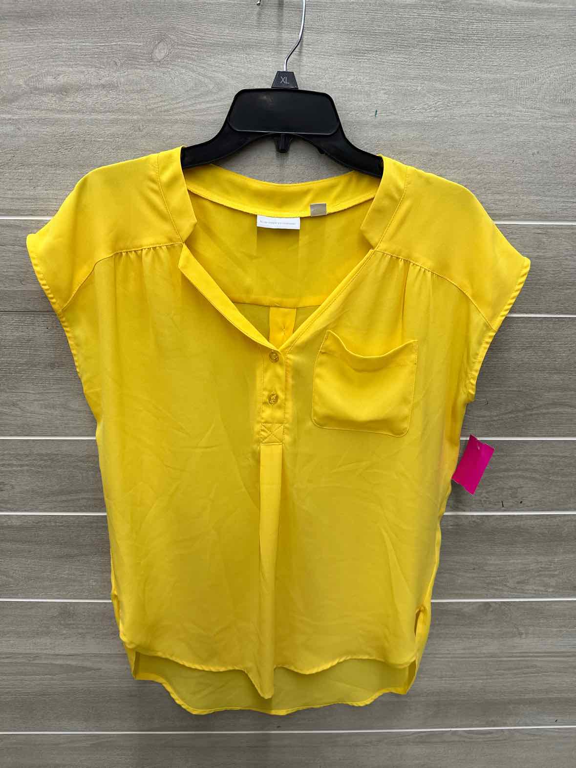 NY & Co Size S Yellow Womens Shirt