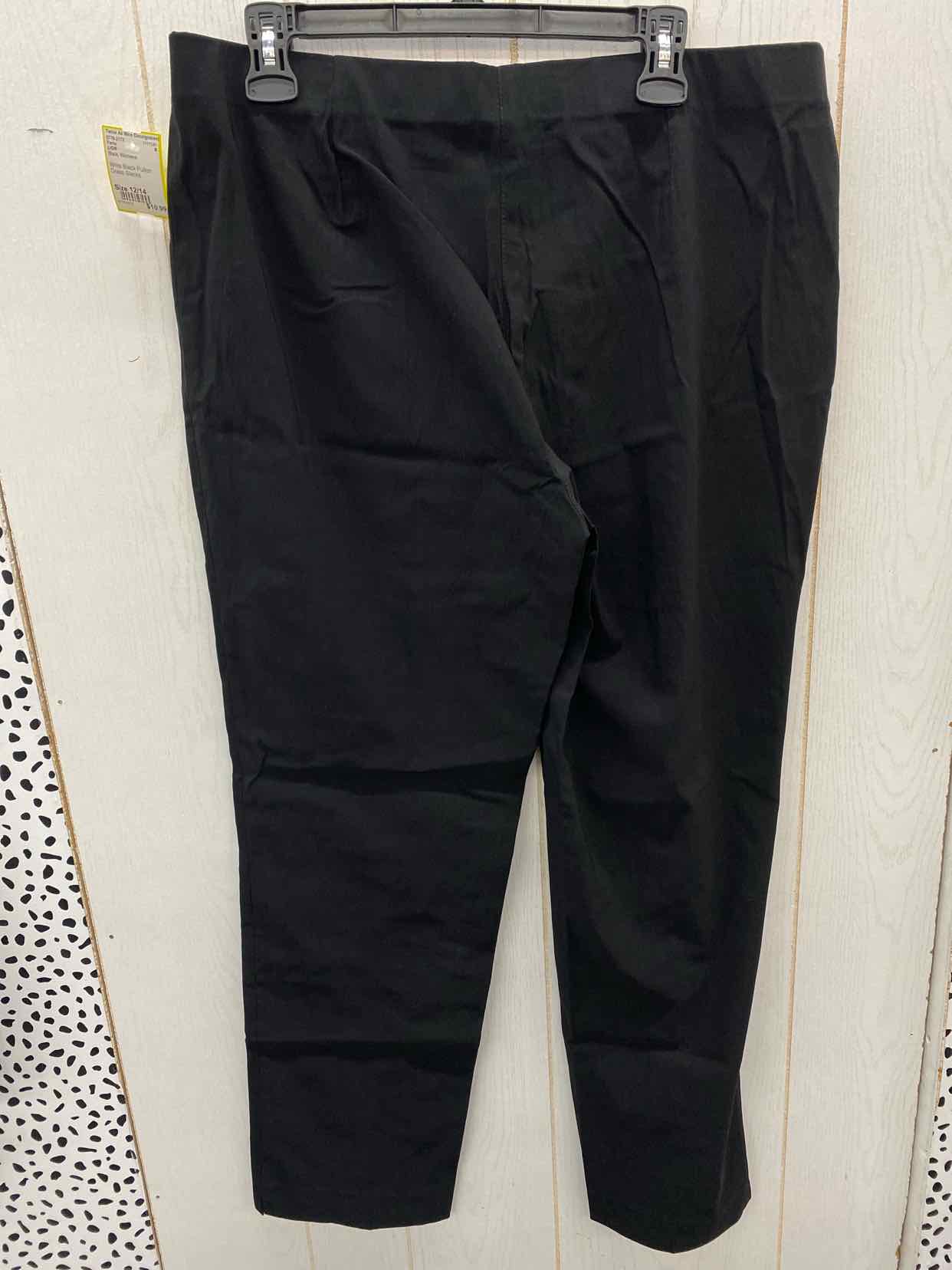 LIOR Black Womens Size 12/14 Pants