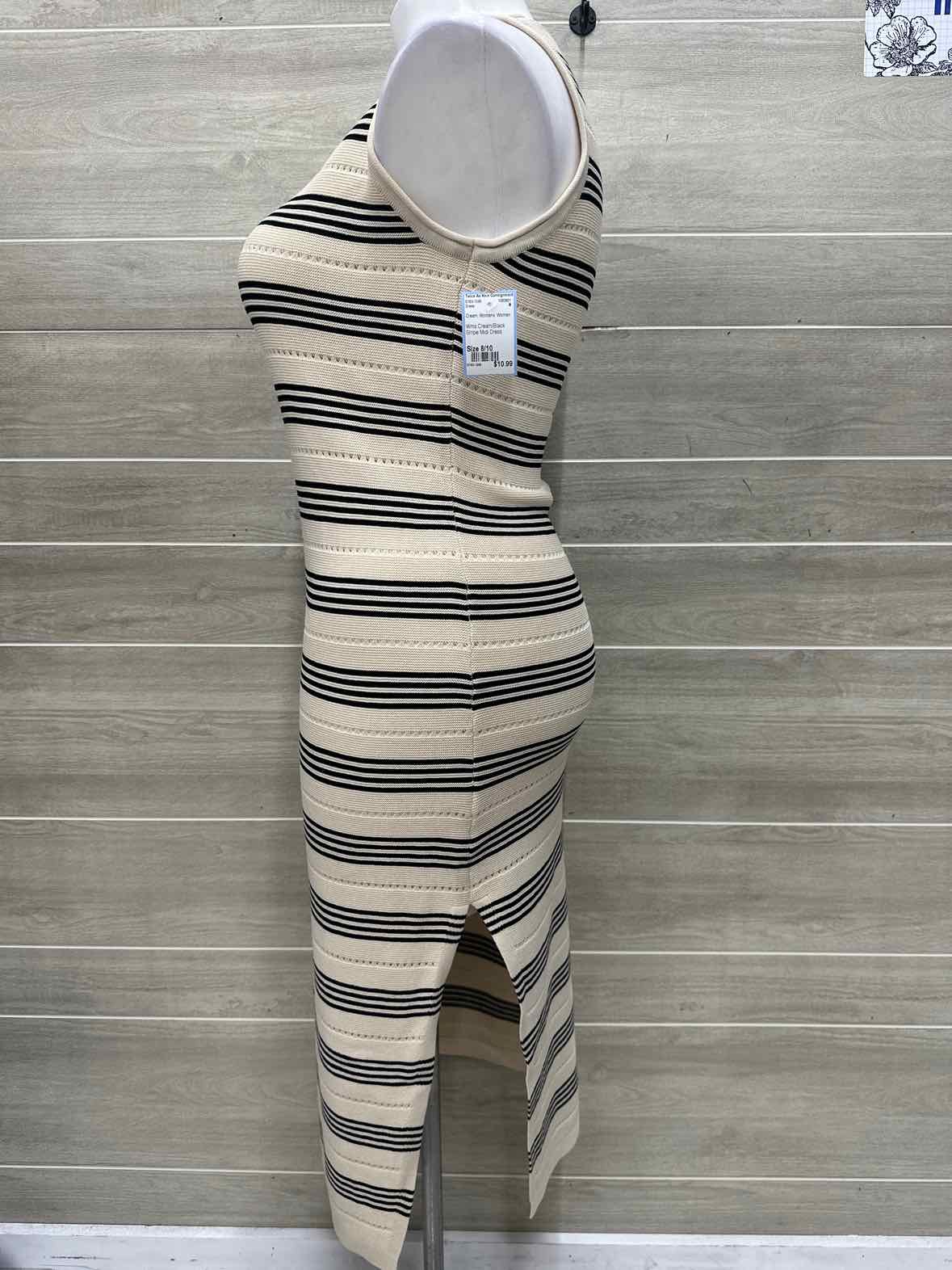 Size 8/10 Cream Womens Dress