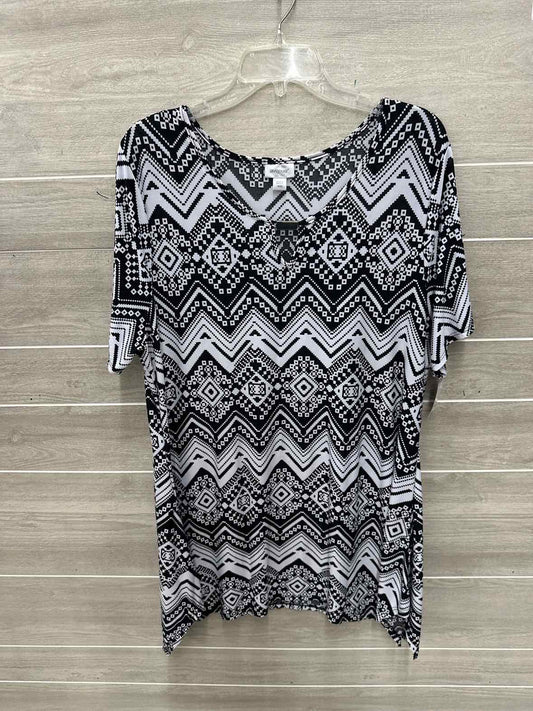 Ave Size 18 Black Plus Shirt