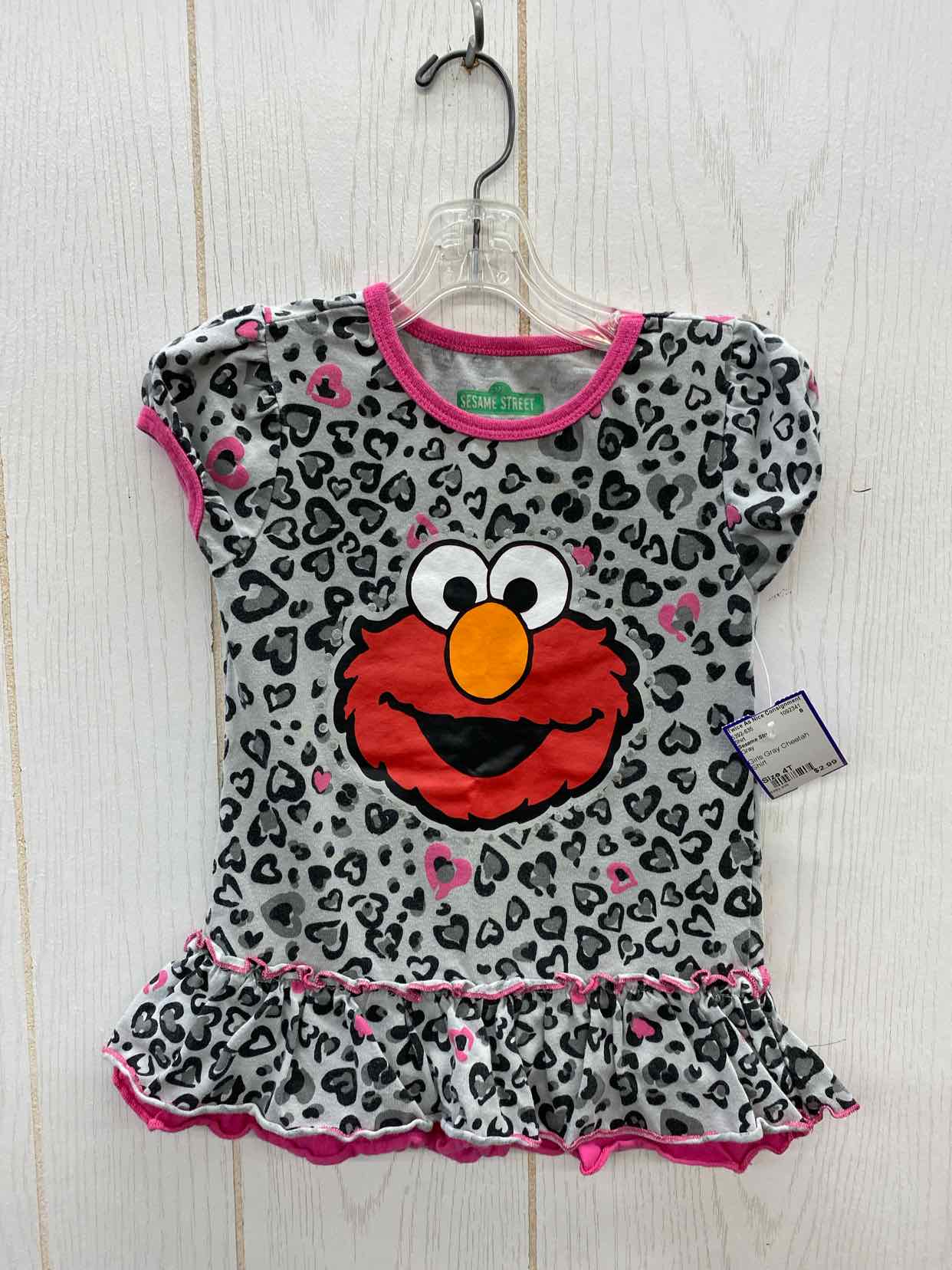 Sesame Street Girls Size 4T Shirt