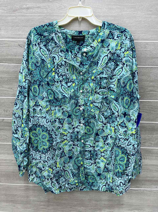 Lane Bryant Blue Womens Women Size 18/20 Shirt