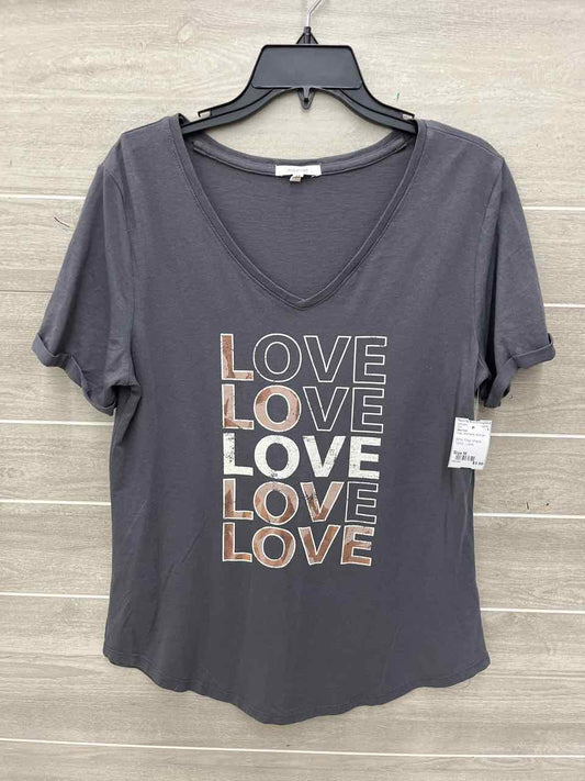 Maurices Size M Gray Womens Shirt