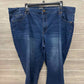 d. Jeans Size 22W Blue Plus Jeans