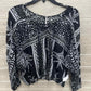 Free People Black Womens Women Size Small Shirt