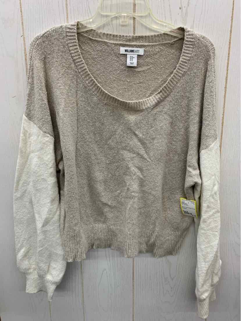 William Rast Tan Womens Size M Sweater