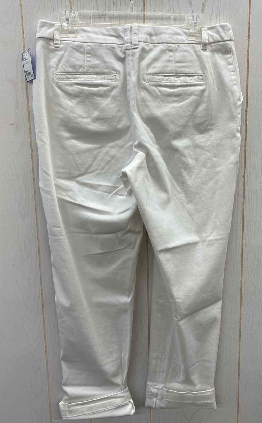 Style & Co White Womens Size 8 Pants