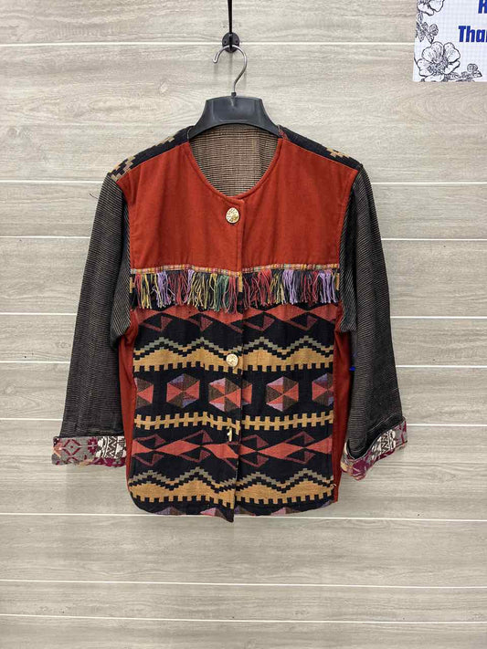Size M Orange Womens Jacket (Outdoor)