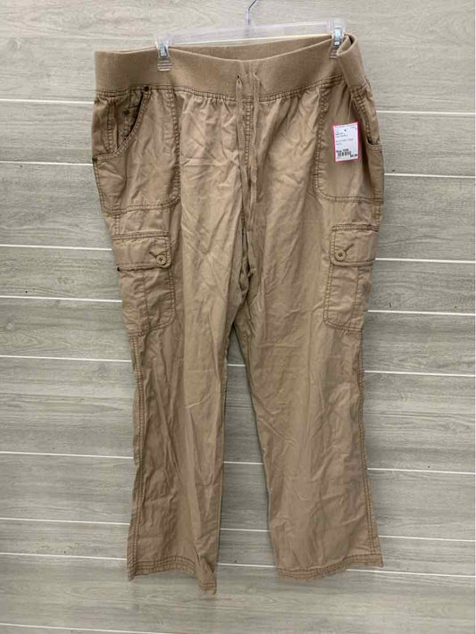 Faded Glory Khaki Womens Size 18W Pants