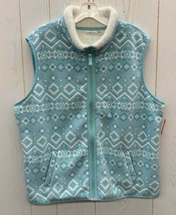 Croft & Barrow Blue Womens Size XL Vest