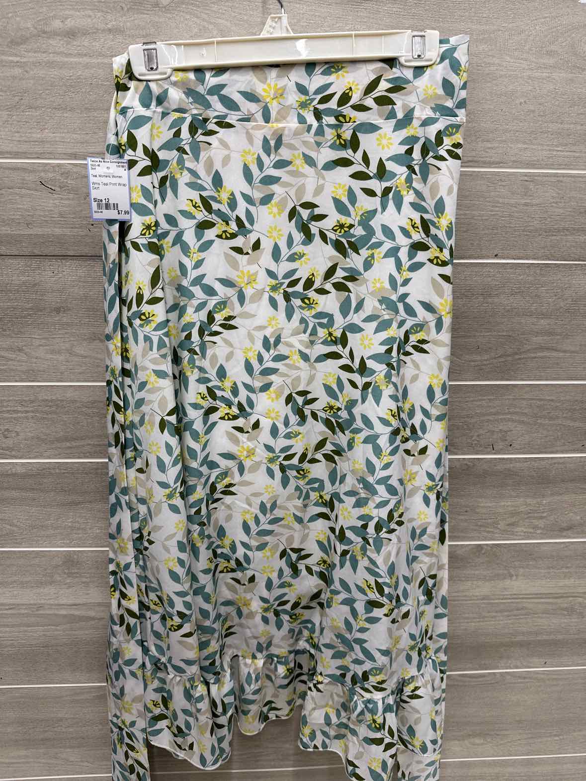 Size 12 Teal Womens Skirt